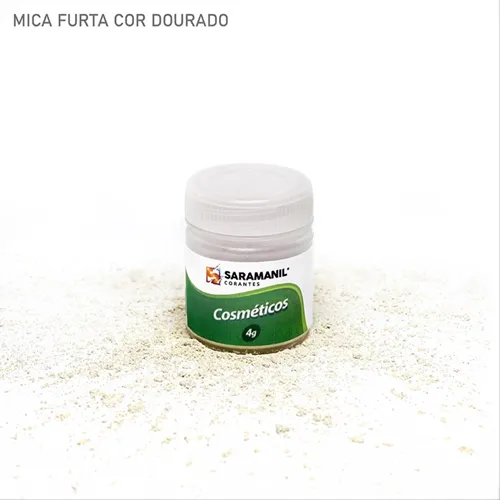 Mica Furtacor 4gr - 23002 - Dourado - Saramanil