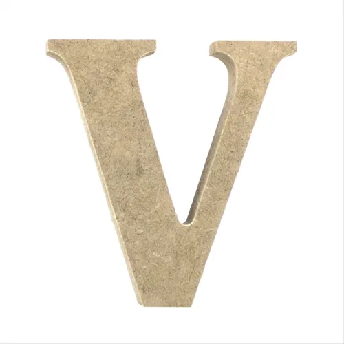 Letra MDF - V - REF.0086 - 12cm