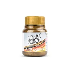Metal Colors Acrylic - 37ml - Ouro Negro - 644 - Acrilex