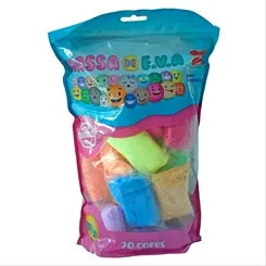Massa de EVA - 250g - 20 Cores - Make+