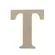 Letra MDF - T - REF.0084 - 12cm
