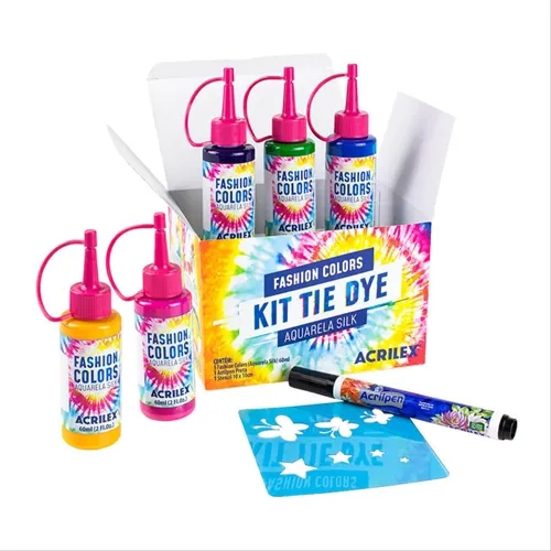Kit Tie Dye - Aquarela Silk - Acrilex