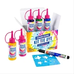 Kit Tie Dye - Aquarela Silk - Acrilex
