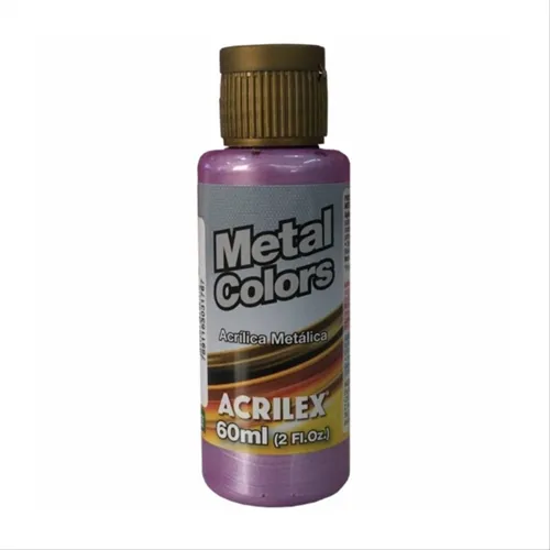Metal Colors Acrylic - 60ml - Magenta - 549 - Acrilex