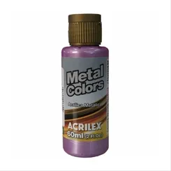 Metal Colors Acrylic - 60ml - Magenta - 549 - Acrilex