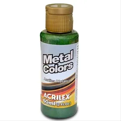 Metal Colors Acrylic - 60ml - Verde Oliva - 545 - Acrilex