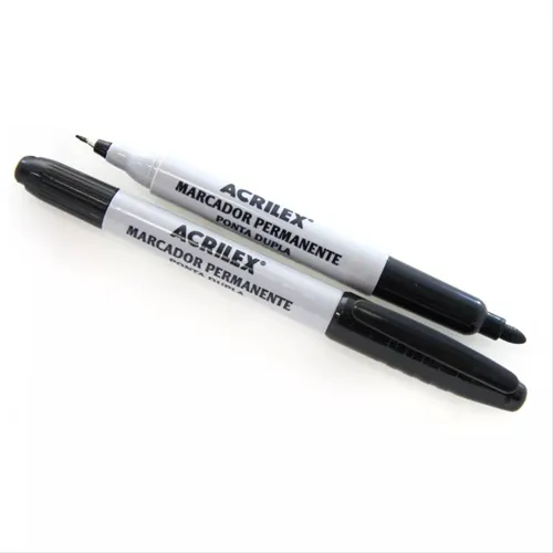 Marcador Permanentente - Preto - 520 - Acrilex