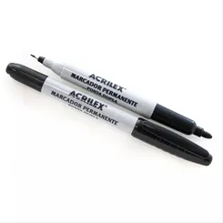 Marcador Permanentente - Preto - 520 - Acrilex