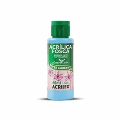 Tinta Acrílica Fosca - 60ml - Azul Celeste - 503 - Acrilex