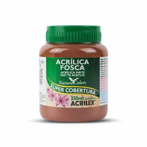 Tinta Acrílica - 250ml - Marrom - 531 - Acrilex