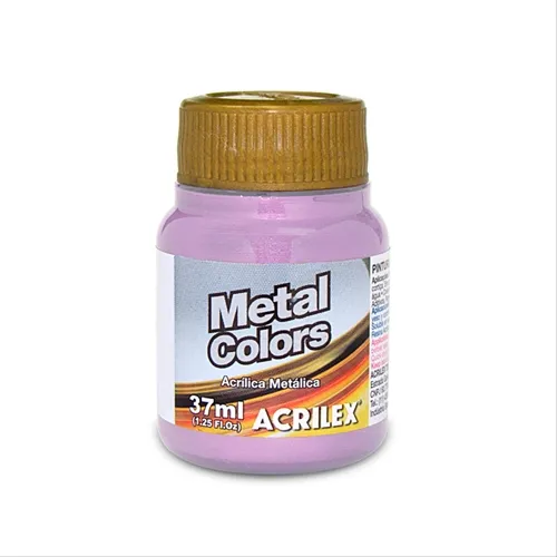 Metal Colors Acrylic - 37ml - Lilás - 528 - Acrilex
