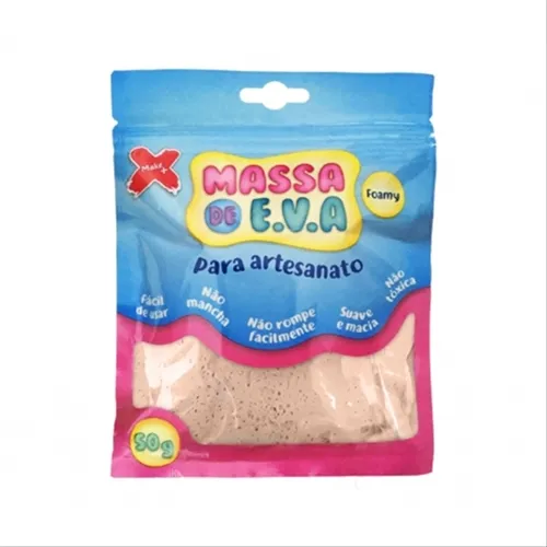 Massa de EVA - 50g - Pele - Make+
