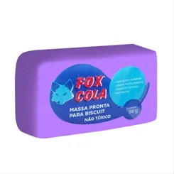 Massa de Biscuit - 90g - Violeta - Fox