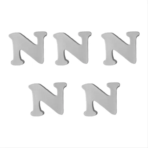 Resina Letra N - 5 Peças