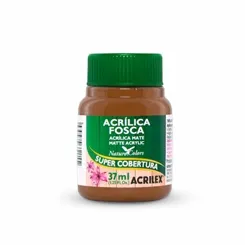 Tinta Acrílica Fosca - 37ml - Siena Natural/Fumê - 539 - Acrilex