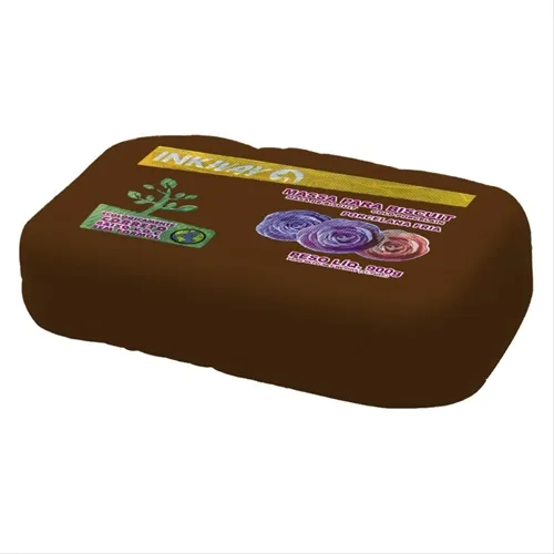 Massa de Biscuit - 900g - Marrom Chocolate - Ink Way