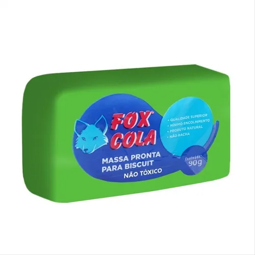Massa de Biscuit - 90g - Verde Musgo- Fox