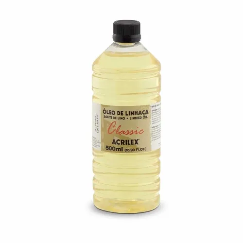 Óleo de Linhaça - 500ml - Acrilex