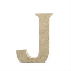 Letra MDF - J - REF.0073 - 12cm