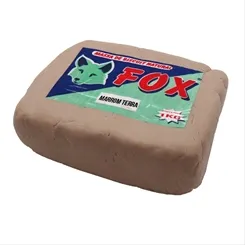 Massa de Biscuit - 1kg - Marrom Terra - Fox