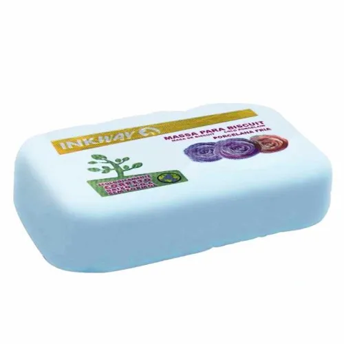 Massa de Biscuit - 900g - Azul Bebê - Ink Way