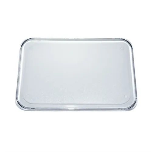 Base Retângular - Transparente - 10x15cm - 2 Peças - Bluestar