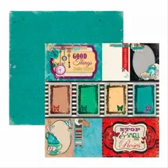 PAPEL SCRAP - LAND OF WONDER - MOLDURAS