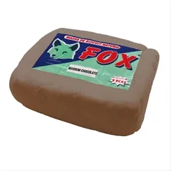 Massa de Biscuit - 1kg - Marrom Chocolate - Fox
