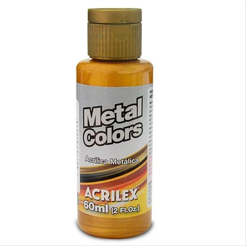 Metal Colors Acrylic - 60ml - Ouro velho - 548 - Acrilex