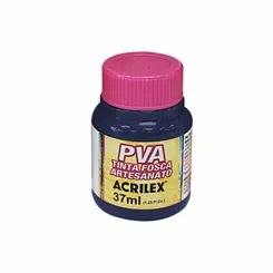Tinta Plástica PVA - 37ml - Azul Coutry - 825 - Acrilex