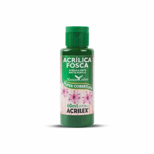 Tinta Acrílica Fosca - 60ml - Verde Musgo - 513 - Acrilex