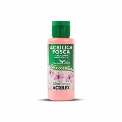Tinta Acrilica Fosca - 60ml - Salmao - 518 - Acrilex