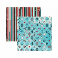 PAPEL SCRAP - LAND OF WONDER - LISTRAS