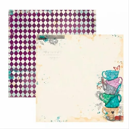 PAPEL SCRAP - LAND OF WONDER - XADREZ