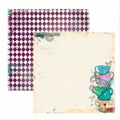 PAPEL SCRAP - LAND OF WONDER - XADREZ