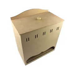 Porta Fralda MDFPassa Fita - REF.480 - 22x26x13cm