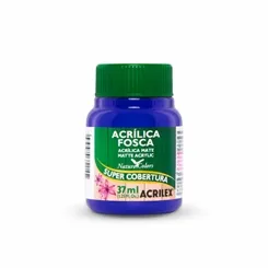 Tinta Acrílica Fosca - 37ml - Azul Intenso - 578 - Acrilex