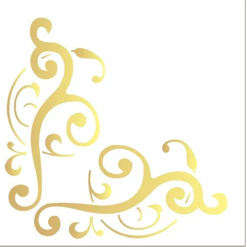 Stencil - 10x10cm - Curva - OPA1978 - Opa Criando Arte