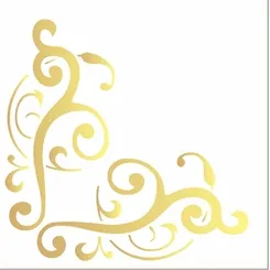 Stencil - 10x10cm - Curva - OPA1978 - Opa Criando Arte