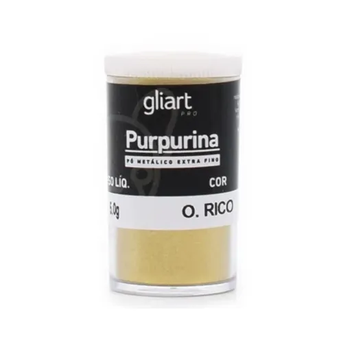Purpurina - 5g - Ouro Rico - Glitter