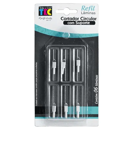 Refil P/ Cortador Circular Com Suporte - DI113 - 17478 - Toke e Crie