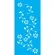 Stencil - 07x15cm - Estampa Flores Margarida - OPA1963 - Opa Criando Arte