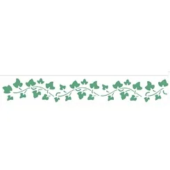 Stencil - 04x30cm - Heras - OPA766 - Opa Criando Arte