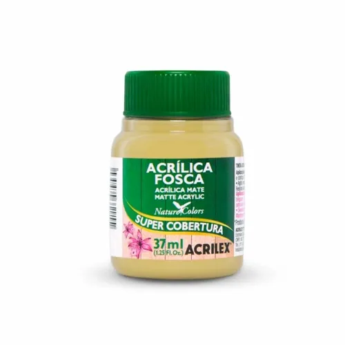 Tinta Acrílica Fosca - 37ml - Camurça - 525 - Acrilex