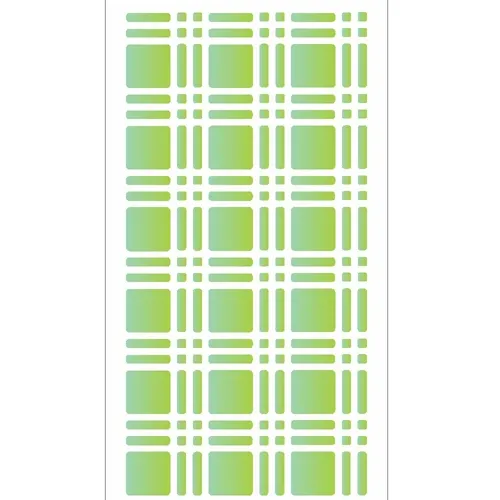 Stencil - 07x15cm - Textura - OPA1957 - Opa Criando Arte