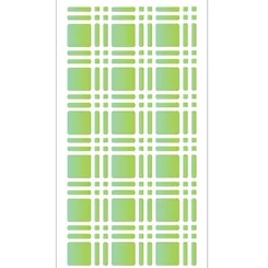 Stencil - 07x15cm - Textura - OPA1957 - Opa Criando Arte