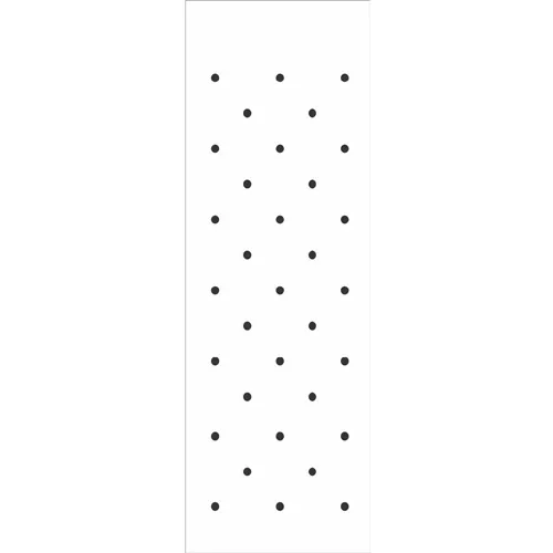 Stencil - 10x30cm - Circulos Pequenos - OPA013 - Opa Criando Arte