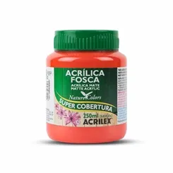 Tinta Acrílica - 250ml - Laranja - 517 - Acrilex