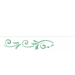 Stencil - 04x30cm - Arabesco Espiral - OPA762 - Opa Criando Arte