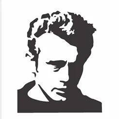 Stencil - 10x10cm - Famosos II - OPA359 - Opa Criando Arte